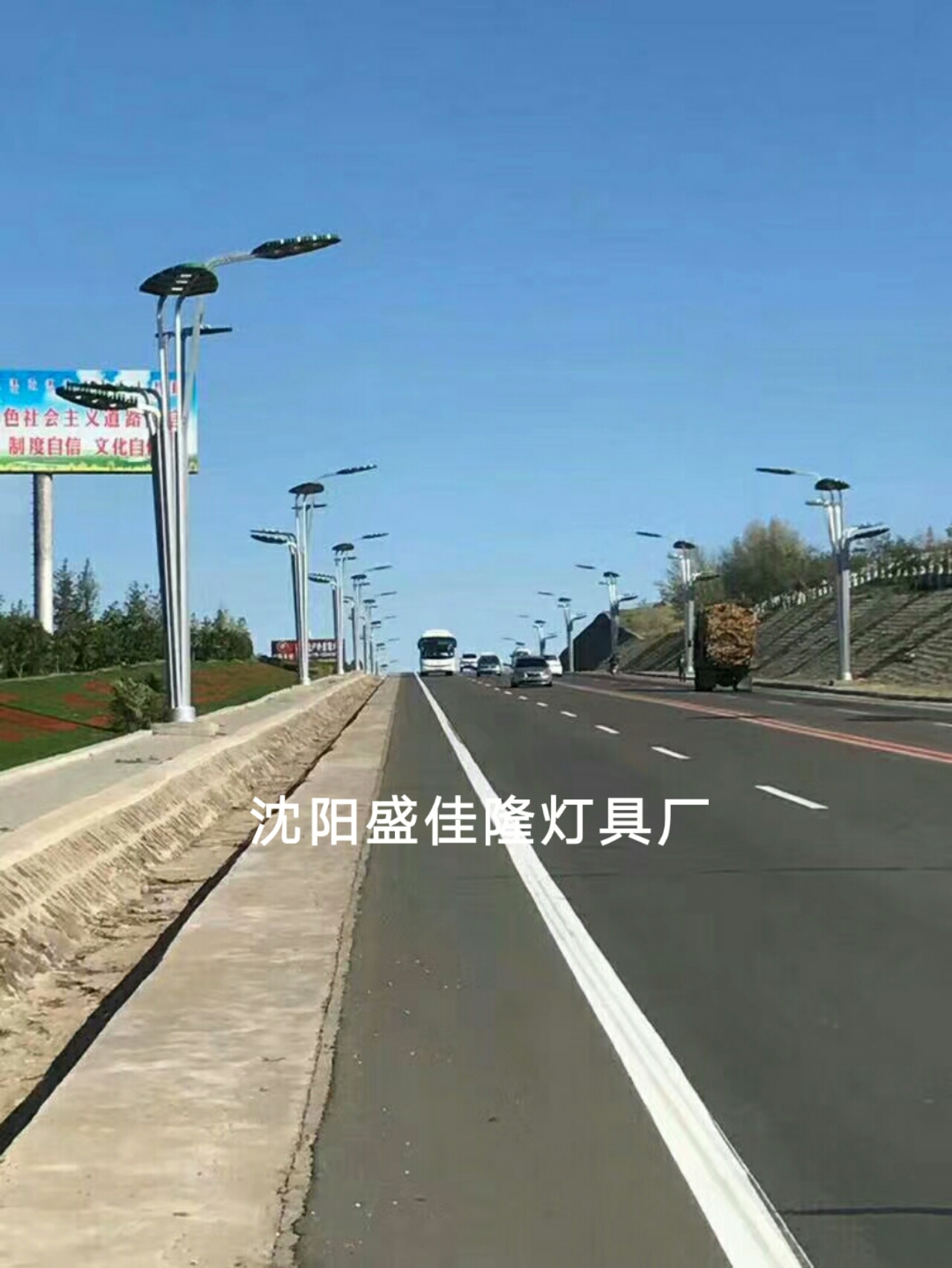 高速公路定制路灯案例